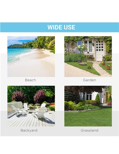 Outsunny Pop-up UV Protection Beach Tent, Waterproof Sun Shade Shelter for 1-2 Person with Ventilating Mesh Windows & Sandbags, 