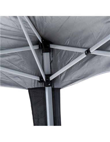 Outsunny Pop-Up Tent,  3Lx3Wx2.4H m-Black 84C-075BK