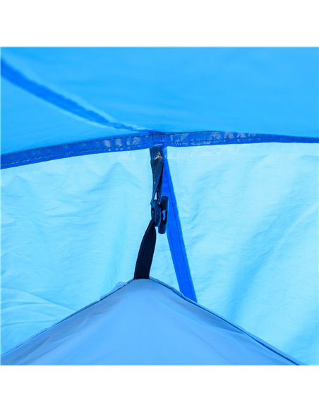 Outsunny Tunnel Tent for 2-3 Persons, Camping Shelter with Vestibule, Air Vents, Rainfly, Weather-Resistant, Blue A20-173LB - pic 65588 | FastDaddyshop