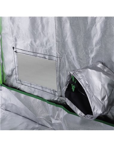 Outsunny Hydroponic Plant Grow Tent, 80L x 80W x 160Hcm-Black/Green 845-262V01