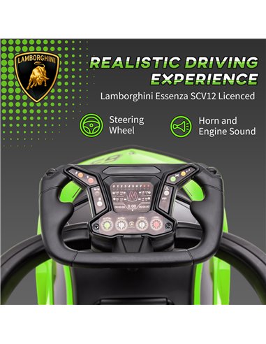 AIYAPLAY 2 in 1 Baby Push Car Essenza SCV12 Licensed Ride On Cars for Toddlers Parent Push Along Car Toddler Sliding Car with Ho