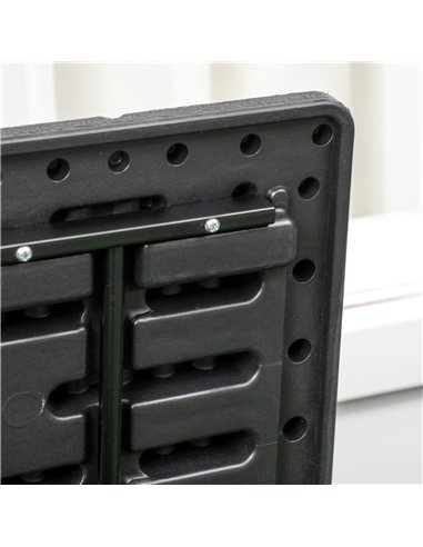 Outsunny Extra Large Outdoor Storage Box, 336 Litre Water-resistant Garden Container, Black 84G-122V00BK