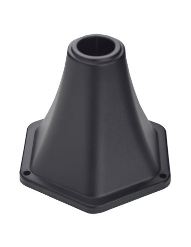 Outsunny 3-Solar Powered Lamp Post, IP44, 51.5Lx47Wx182.5H cm-Black 842-109