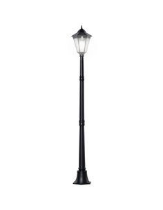 Outsunny 1.9M Garden Lamp Post Light, IP44, Black B30-016V01