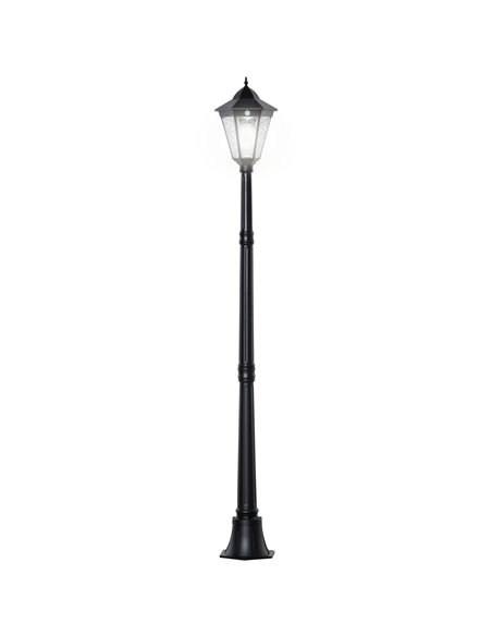 Outsunny 1.9M Garden Lamp Post Light, IP44, Black B30-016V01 - pic 66166 | FastDaddyshop
