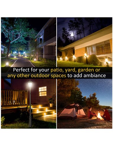 Outsunny Garden Lamp Post Light 2.4 m, LED Solar Powered with Aluminium Frame, PIR Motion Sensor, Black B30-029V00BK