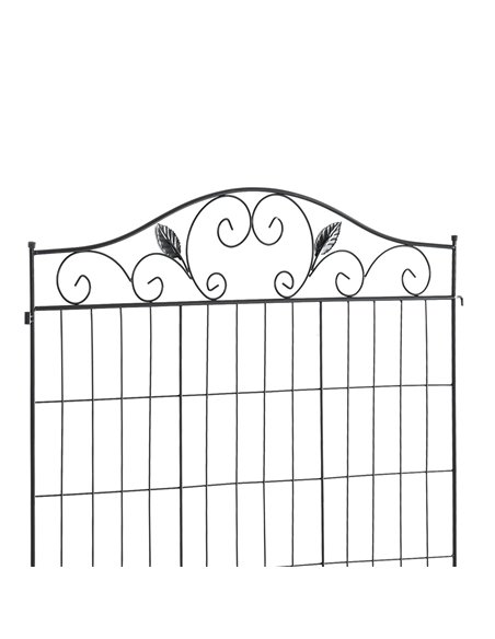Outsunny Garden Decorative Fence 4 Panels 44in x 12ft Metal Wire Landscape Border Edging 844-367 - pic 66353 | FastDaddyshop