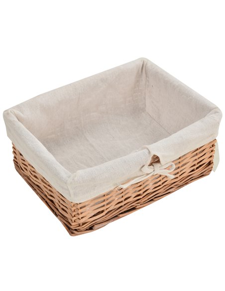 HOMCOM 4 Drawer Dresser Wicker Basket Storage Shelf Unit Wooden Frame Home Organisation Cabinet Bedroom Office Furniture Natural - pic 6654 | FastDaddyshop