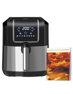 HOMCOM 1700W 6.5L Air Fryer Oven with Rapid Air Circulation, Black 800-120V70