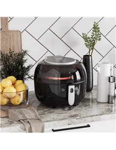 HOMCOM 1500W 7L Digital Air Fryer Oven, Black 800-148V70 2