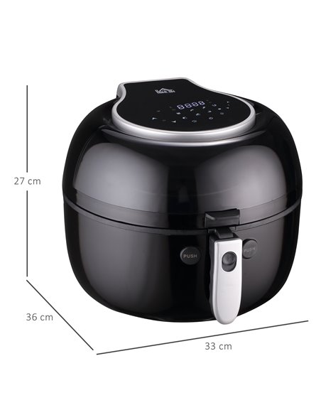HOMCOM 7L Digital Air Fryer Oven with Air Fry, Roast, Broil, Bake, Dehydrate, 7 Presets, Rapid Air Circulation, 60-Minute Timer  - pic 66771 | FastDaddyshop