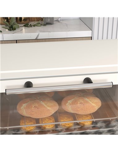 HOMCOM Mini Oven, 9L Countertop Electric Grill, Toaster Oven with Adjustable Temperature, Timer, Baking Tray and Wire Rack, 750W