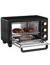 HOMCOM 1400W 16L Electric Grill, Toaster Oven, Black 800-083V70BK