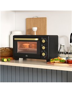HOMCOM 1400W 16L Electric Grill, Toaster Oven, Black 800-083V70BK 2