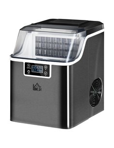 HOMCOM Ice Maker Machine Countertop, 20Kg in 24 Hrs, Black 800-139V70BK