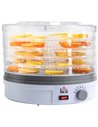 HOMCOM 5 Tier Food Dehydrator, 245W Food Dryer Machine, White 800-144V70