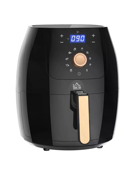 HOMCOM Digital Air Fryer 1700W 5.5L, Black 800-094V70 - pic 67111 | FastDaddyshop