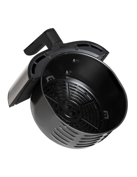 HOMCOM 4.5L Digital Air Fryer, 1500W W/ Digital Display, Adjustable Temperature, Timer and Nonstick Basket, Black 800-125V70 - pic 67127 | FastDaddyshop