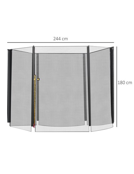 Homcom  8ft Trampoline Replacement Net 120307-003 - pic 67878 | FastDaddyshop