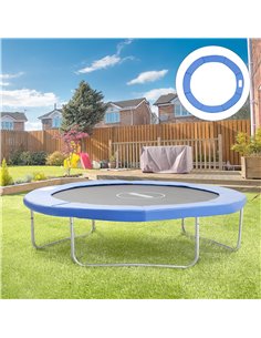 HOMCOM 10ft Trampoline Surround Safety Foam Pad, Blue 120307-007 2