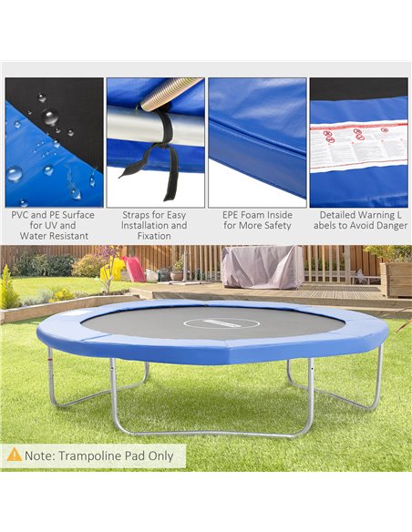 HOMCOM 10ft Trampoline Surround Safety Foam Pad 120307-007 - pic 67897 | FastDaddyshop