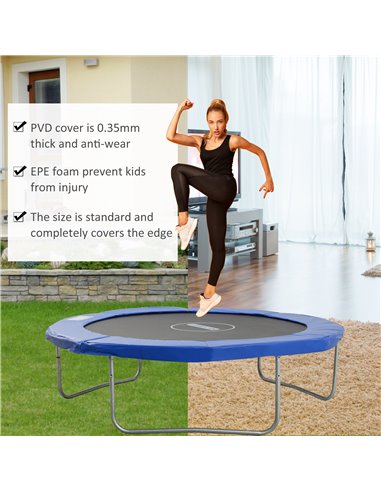 HOMCOM 10ft Trampoline Surround Safety Foam Pad 120307-007