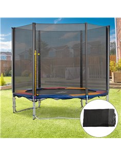 HOMCOM 10ft Replacement Safety Trampoline Net with Enclosure, Black 120307-008 2