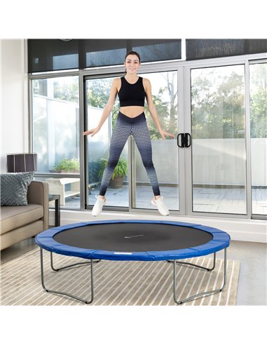 Homcom Safety Trampoline Pad, 13ft Surround Foam Padding, Outdoor Activity Protection, Blue and Green 120307-015
