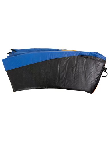 HOMCOM 10ft Trampoline Safety Pad, Multicolour, Thick Foam Padding, UV-Resistant, Easy Fit 120307-023