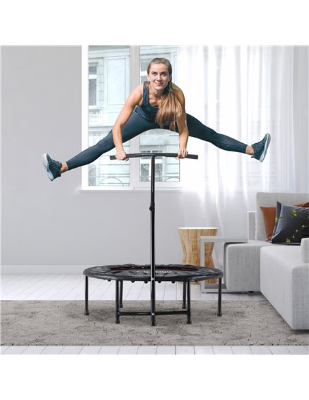HOMCOM Trampoline Rebounder Adjustable Jumper, 40"-Black  A00-012BK - pic 67958 | FastDaddyshop