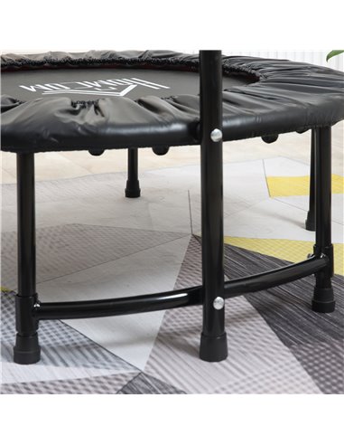 HOMCOM Trampoline Rebounder Adjustable Jumper, 40"-Black  A00-012BK