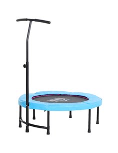HOMCOM 40" Trampoline Rebounder Adjustable Jumper, Blue A00-012BU