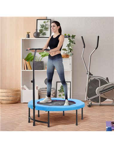 HOMCOM Trampoline Rebounder Adjustable Jumper, 40"-Blue A00-012BU
