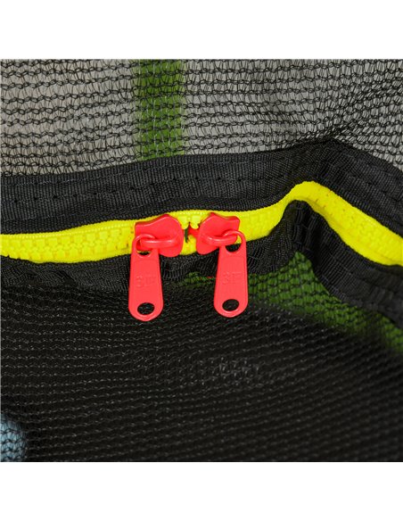 HOMCOM 5.2FT/63 Inch Kids Trampoline with Enclosure Net Steel Frame Indoor Round Bouncer Rebounder Age 3 to 6 Years Old Green 34 - pic 68037 | FastDaddyshop