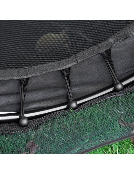 HOMCOM 5.2FT Kids Trampoline with Safety Enclosure, Indoor Outdoor Toddler Trampoline for Ages 3-10 Years, Pink 342-008V01PK - pic 68162 | FastDaddyshop