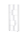 HOMCOM 8-Tier Freestanding Bookcase with Melamine Surface, White 836-141WT