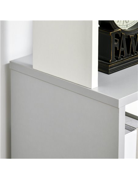 HOMCOM Modern 5-Tier Bookshelf, Freestanding Bookcase Storage Shelving for Living Room Home Office Study, Light Grey 836-538LG - pic 68604 | FastDaddyshop