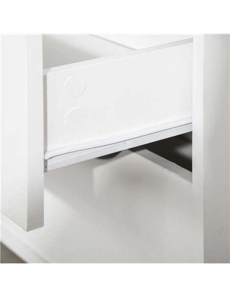 HOMCOM Chest of Drawers, 5 Drawer Dresser, Storage Organizer Side Cabinet for Bedroom, Living Room - pic 6886 | FastDaddyshop