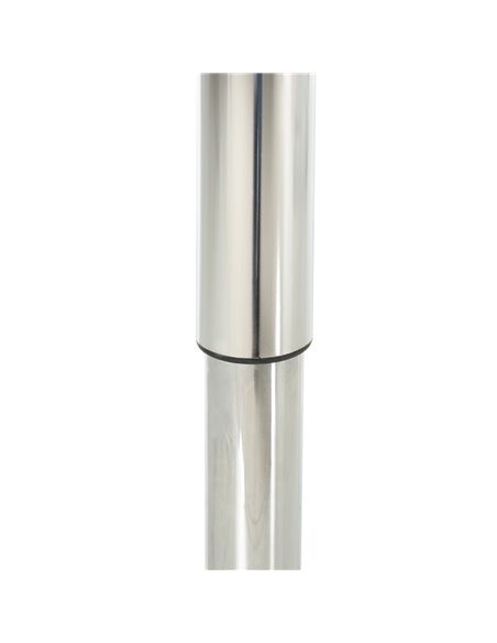 HOMCOM Square Height Adjustable Bar Table Counter Pub Desk with Metal Base for Home Bar, Dining Room, Kitchen, White 835-131 - pic 69270 | FastDaddyshop