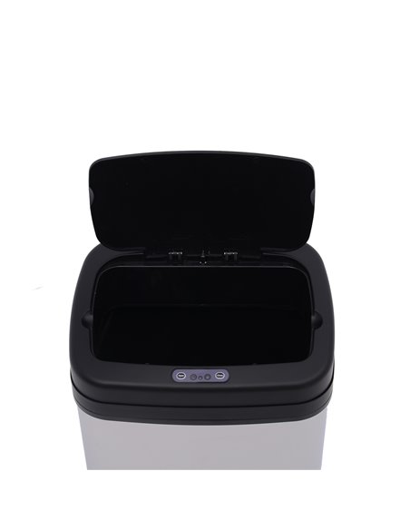 HOMCOM 20L LUXURY Automatic Sensor Dustbin Kitchen Waste Bin Rubbish Trashcan Auto Dustbin Stainless Steel with Bucket 33*25*42. - pic 69320 | FastDaddyshop