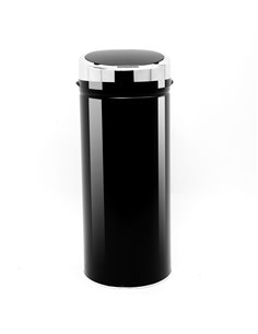 HOMCOM 42L Stainless Steel Sensor Trash Can W/ Bucket-Black 03-0045
