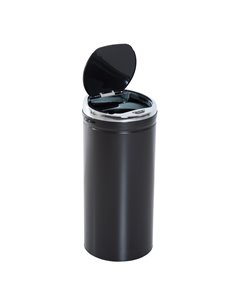 HOMCOM 42L Stainless Steel Sensor Trash Can W/ Bucket-Black 03-0045 2