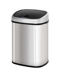 HOMCOM Stainless Steel Sensor Dustbin Automatic Touchless Rubbish Garbage Waste Bin 48L 851-011V01