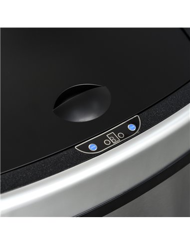HOMCOM Stainless Steel Sensor Dustbin Automatic Touchless Rubbish Garbage Waste Bin 48L 851-011V01
