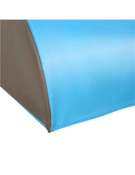 HOMCOM 5-Piece Kids Climb & Crawl Soft Playset, Durable PU Foam Activity Blocks, Blue/Green 3D0-004 - pic 69863 | FastDaddyshop