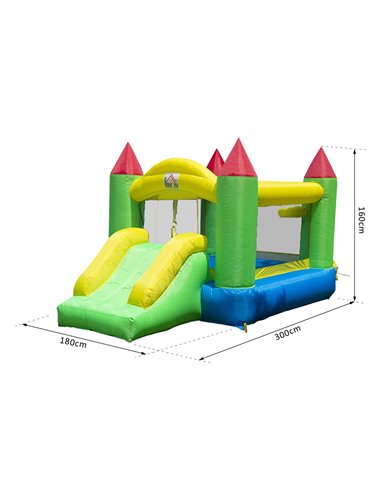 HOMCOM Inflatable Kids Bounce Jumper w/ Blower 342-003