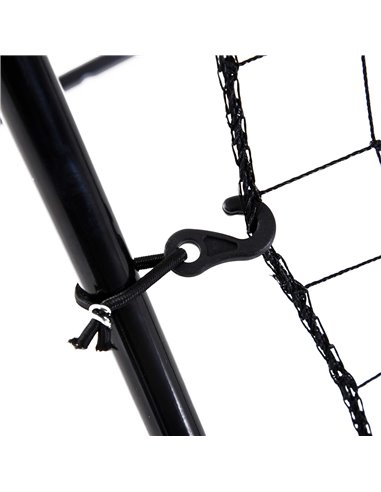 HOMCOM Football Rebounder Net Kids Adults Soccer  Game Spot Baseball Softball Training Aid Practise Target Strike Shot Goal Play