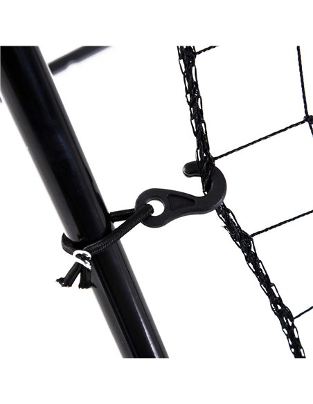 HOMCOM Football Rebounder Net Kids Adults Soccer  Game Spot Baseball Softball Training Aid Practise Target Strike Shot Goal Play - pic 70132 | FastDaddyshop
