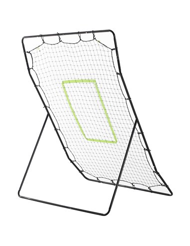 HOMCOM Football Rebounder Net Kids Adults Soccer  Game Spot Baseball Softball Training Aid Practise Target Strike Shot Goal Play