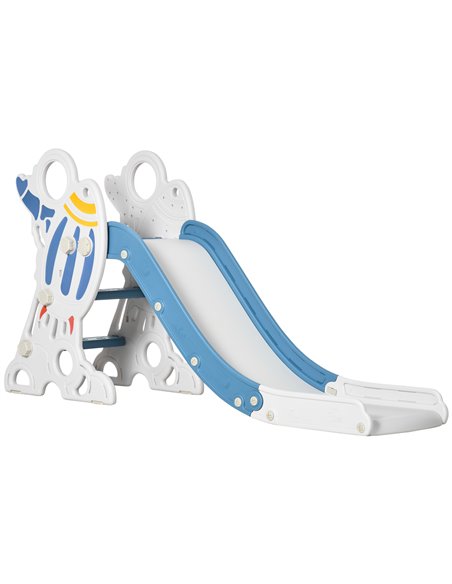 AIYAPLAY Freestanding Kids Slide, Indoor Space Theme Baby Slide for Toddlers 1.5-3 Years, Blue 331-035V00BU - pic 70477 | FastDaddyshop